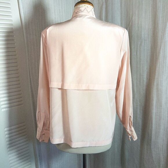 Carry Back | Women’s | Blouses | Size 10 | Vintage Abstract Stylish Long Sleeve - Picture 4 of 5